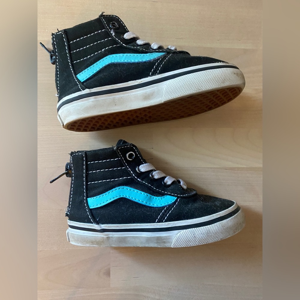 Vans Toddler Black Size 6 Unisex